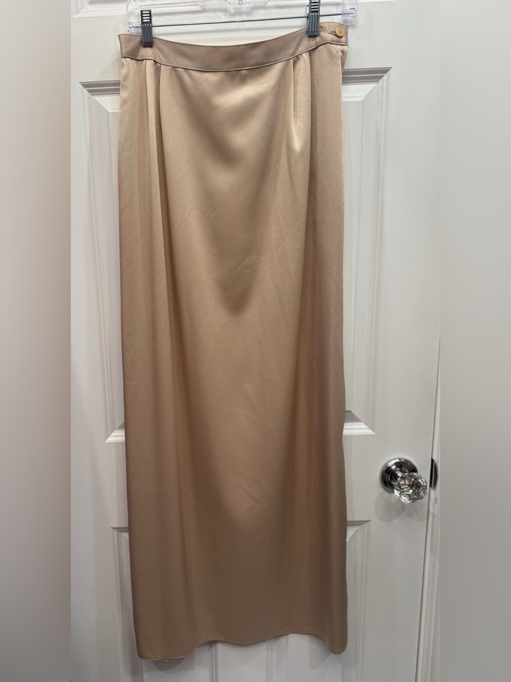 Caron Chicago Vintage Maxi Skirt - Golden Beige